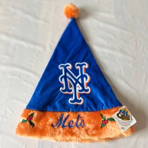 New York Mets MLB Santa Hat Team Beans 2006 Style New with tag vintage Unisex OS