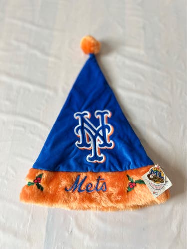 New York Mets MLB Santa Hat Team Beans 2006 Style New with tag vintage Unisex OS