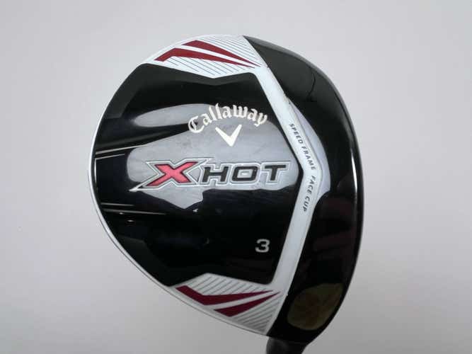 Callaway X Hot 2013 3 Fairway Wood 15* Project X PXv Regular Graphite Mens RH