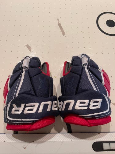 Bauer Vapor Pro Team Gloves 14" Pro Stock (Used)