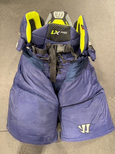 Warrior Alpha LX PRO Pro Stock Hockey Pants Medium Navy Blue (Used) 9982