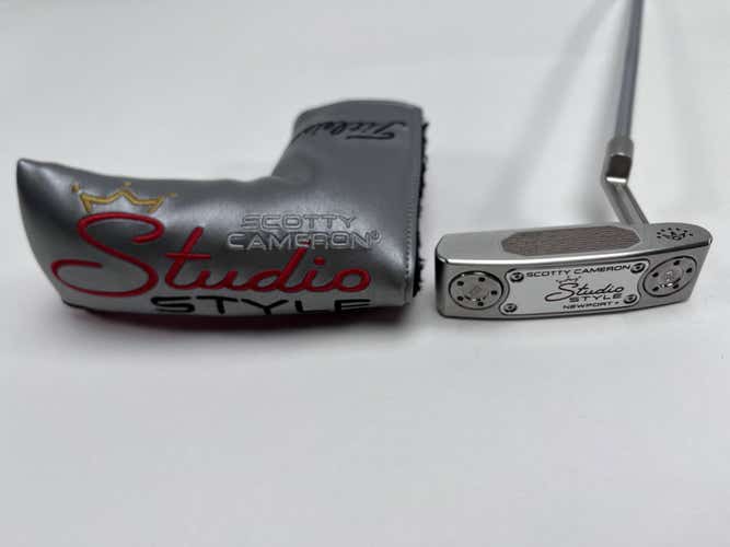 Scotty Cameron Studio Style Newport Plus 2025 Putter 34" Mens RH HC NEW
