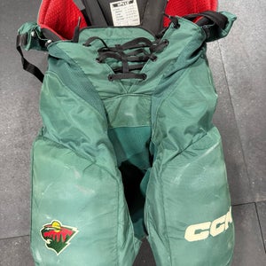 Wild Senior Small CCM HP45X Hockey Pants Pro Stock (Used) 9915