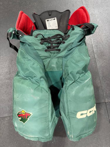 Wild Senior Small CCM HP45X Hockey Pants Pro Stock (Used) 9915