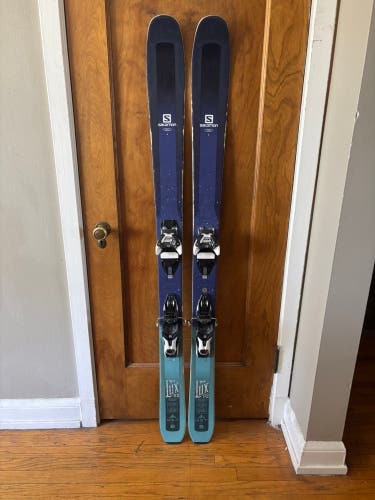 Salomon QST Lux 92 161cm with Adjustable Salomon Warden Bindings