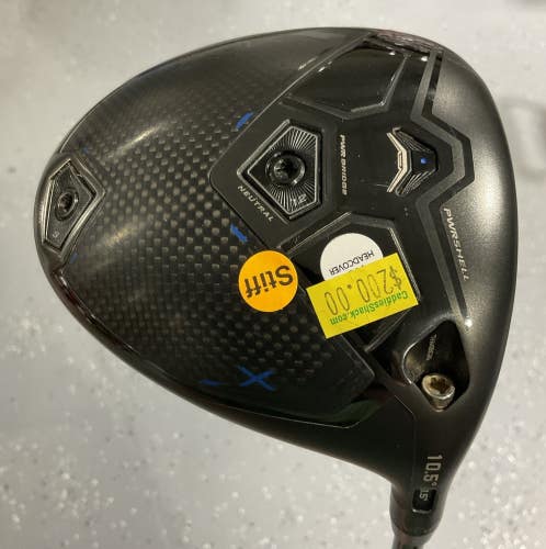 Cobra DARK SPEED X 10.5 Driver 45" MAMIYA LINQ 6F3 Stiff Flex Graphite MRH USED