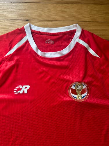 Costa Rica Red World Cup 2018 Jersey Never Worn Large