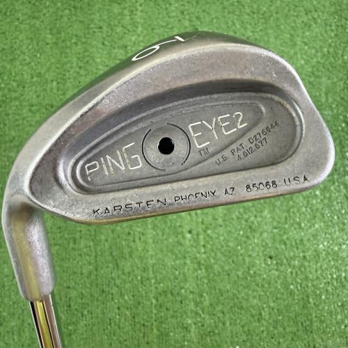 Ping Eye 2 9 Iron Black Dot ZZ Lite Steel Stiff Flex Left Handed