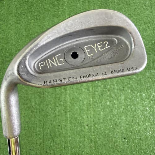 Ping Eye 2 7 Iron Black Dot ZZ Lite Steel Stiff Flex Left Handed