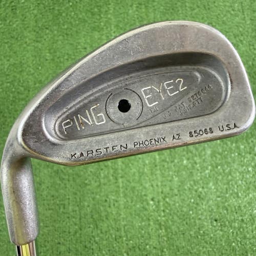 Ping Eye 2 6 Iron Black Dot ZZ Lite Steel Stiff Flex Left Handed