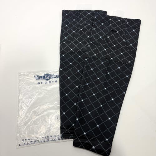 Brand New Chicago Steel Black Promo Game Hockey Socks - Senior Large