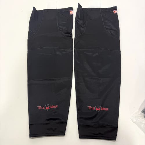 Brand New Black Tidal Wave Practice Socks - Senior XL