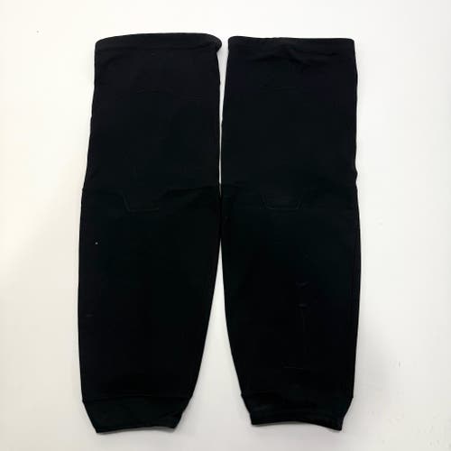 Used Black Adidas Practice Socks - Senior Large