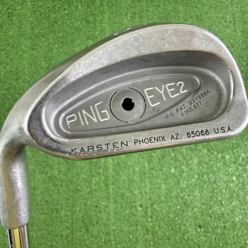 Ping Eye 2 8 Iron Black Dot ZZ Lite Steel Stiff Flex Left Handed