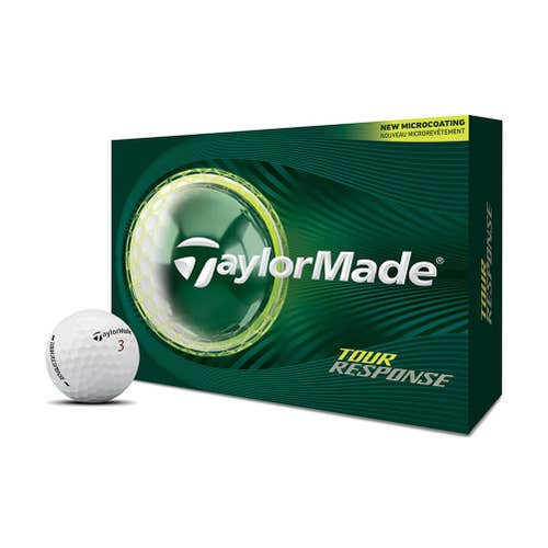 Taylor Made Tour Response Golf Balls (White, 12pk) 1dz 2026 NEW