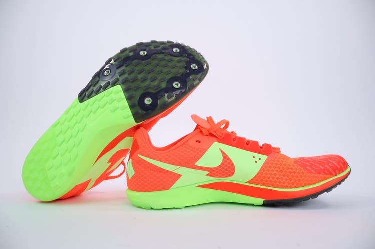 Nike Zoom Rival Xc 6 Shoe Hyper Orange / Lime Blast DX7999-800 Sz M9 NEW