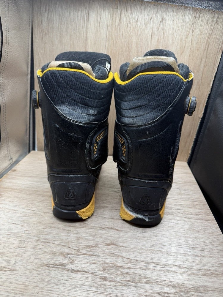 DC Travis Rice double Boa Snowboard Boots 2017 mens 9 black  display picture 1