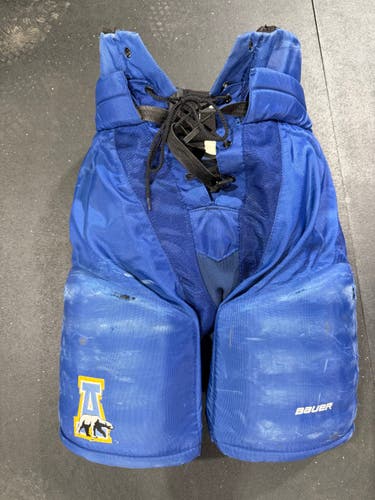 Blue Bauer Hockey Pants Senior Small Pro Stock Nanooks 9948