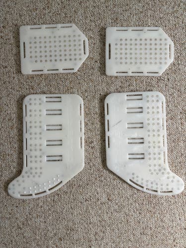 Rollerfly Slide Plates - White - Used - Roller goalie