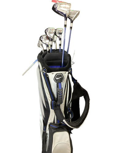 Used Nike STAND BAG Mens Stand Bag Grey 11613-S000180221