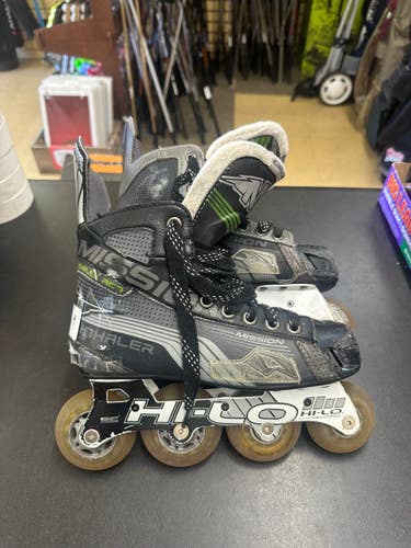 Mission Inhaler AC7 Inline Skates Wide Width Size 4 (Used)