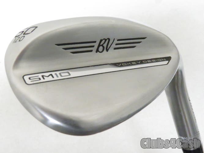 Titleist Vokey SM10 Wedge Tour Chrome 60 12 D Grind  LOB