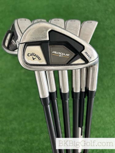 Callaway Rogue ST Max Iron Set 6-G / Project X Cypher 5.5 Regular Graphite