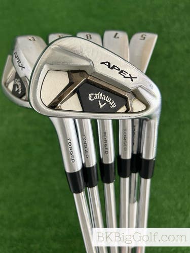 Callaway Apex 21 Forged Iron Set 5-P / Project X 6.0 Stiff