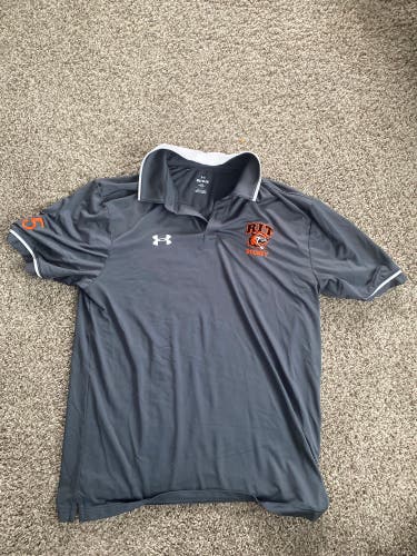 RIT Hockey issued men's polo