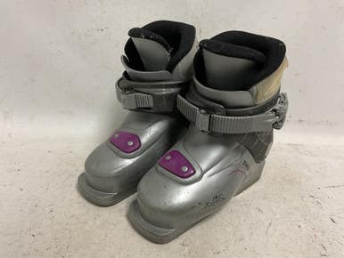 Used Dalbello 4FACTOR FXR 1 Boys DH Ski Boot Grey 160 MP - Y09 11855-S000201856