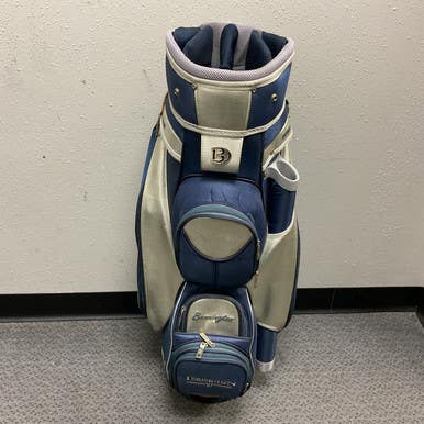 Used Bennington LEXINGTON COUNTRY CLUB Womens Cart Bag Navy Blue And Silver 11855-S000201827