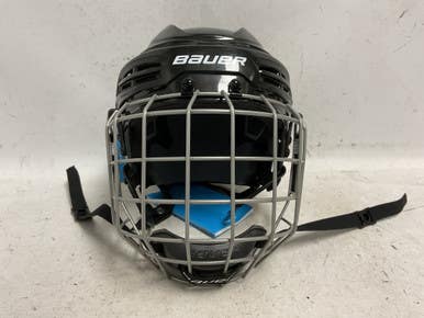 Used Bauer IMS 5.0 Helmet Cage Combo Black MD 11855-S000201811