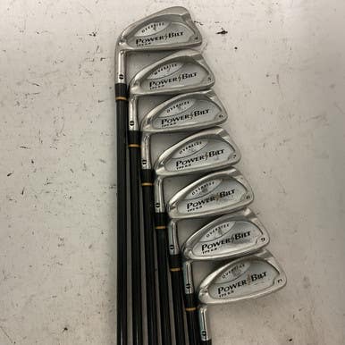 Used Powerbilt TPS 6.0 OVERSIZE Mens Iron Set LH 4I-PW 11855-S000201801