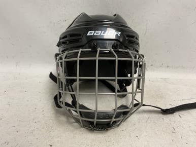 Used Bauer IMS 5.0 Helmet Cage Combo Black SM 11855-S000201764