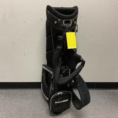 Used Wilson CARRY LITE Mens Stand Bag Black And Grey 11855-S000201883