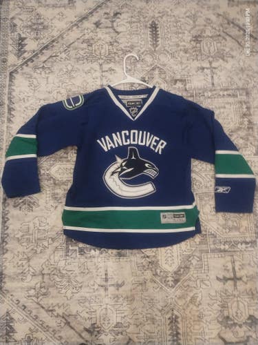 Reebok Vancouver Canucks Jersey Sz Youth L/XL