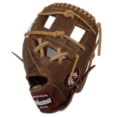 Nokona Walnut 11.5 I Web Infield Baseball Glove Made in USA Right Hand Throw
