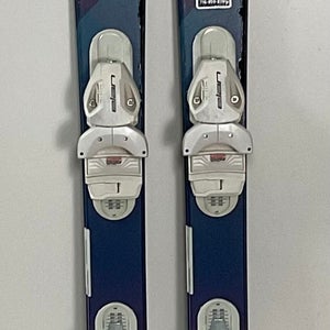 Kid's Axis 130 cm All Mountain Luna Skis With Elan 4.5 Bindings (Used) (SY2918)