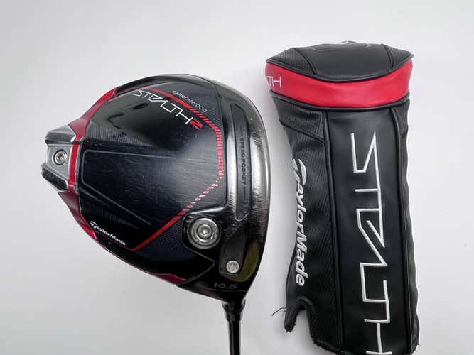 TaylorMade Stealth 2 Driver 10.5* Fujikura Ventus Red TR 5R Regular Mens RH HC
