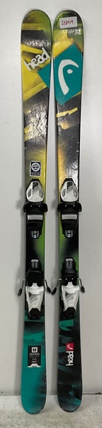 Kid's HEAD 137cm Park Souphead 68 Skis With Tyrolia SLR 7.5 Bindings (Used)(SY2919)