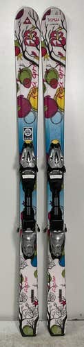 Kid's Fischer 130cm All Mountain Koa Skis With Fischer FJ4 Bindings (Used)(SY2920)