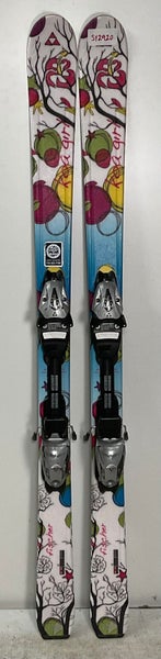 Kid's Fischer 130cm All Mountain Koa Skis With Fischer FJ4 Bindings (Used)(SY2920)
