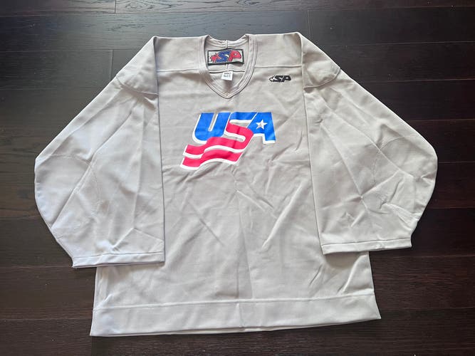 SP Team USA Practice Jersey Gray Size 54G Jersey (New)