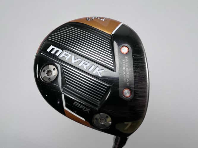 Callaway Mavrik Max 7 Fairway Wood 21* UST Mamiya Helium 5F3 Regular Graphite RH