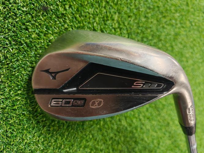 Mizuno S23 60.06 60 Degree Lob Wedge LW Steel Shaft KBS Hi-Rev 2.0 Mint