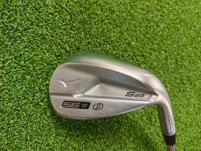 Mizuno S23 56.10 56 Degree Sand Wedge SW Steel Shaft KBS Hi-Rev 2.0 Mint D