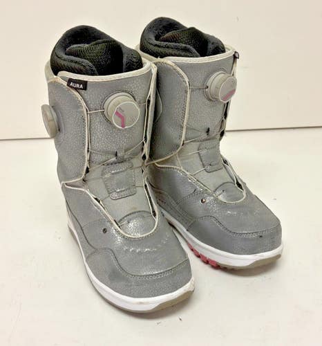 Vans Aura Dual Boa-Coiler All-Mountain Snowboard Boots US Women's 8 EU 38.5