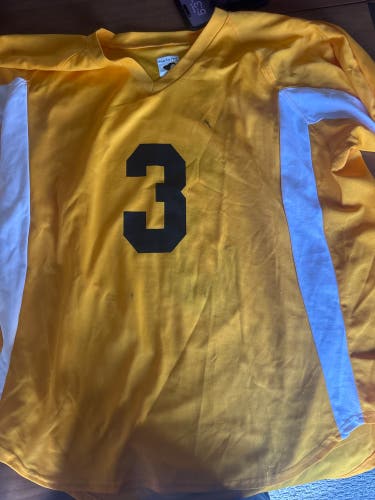 Yellow Goalie Cut Men's Jersey (Used)