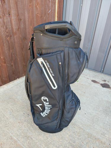 Callaway X-Series 14 Divider Golf Cart Bag Black