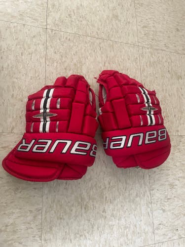 Bauer 4 Roll Gloves 14" (Used)